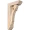 Ekena Millwork Olympic Slat Smooth Bracket w/ Offset Brace, Douglas Fir, 5 1/2"W x 16"D x 28"H BKT0604X16X28OLY06SDF - alternate 1